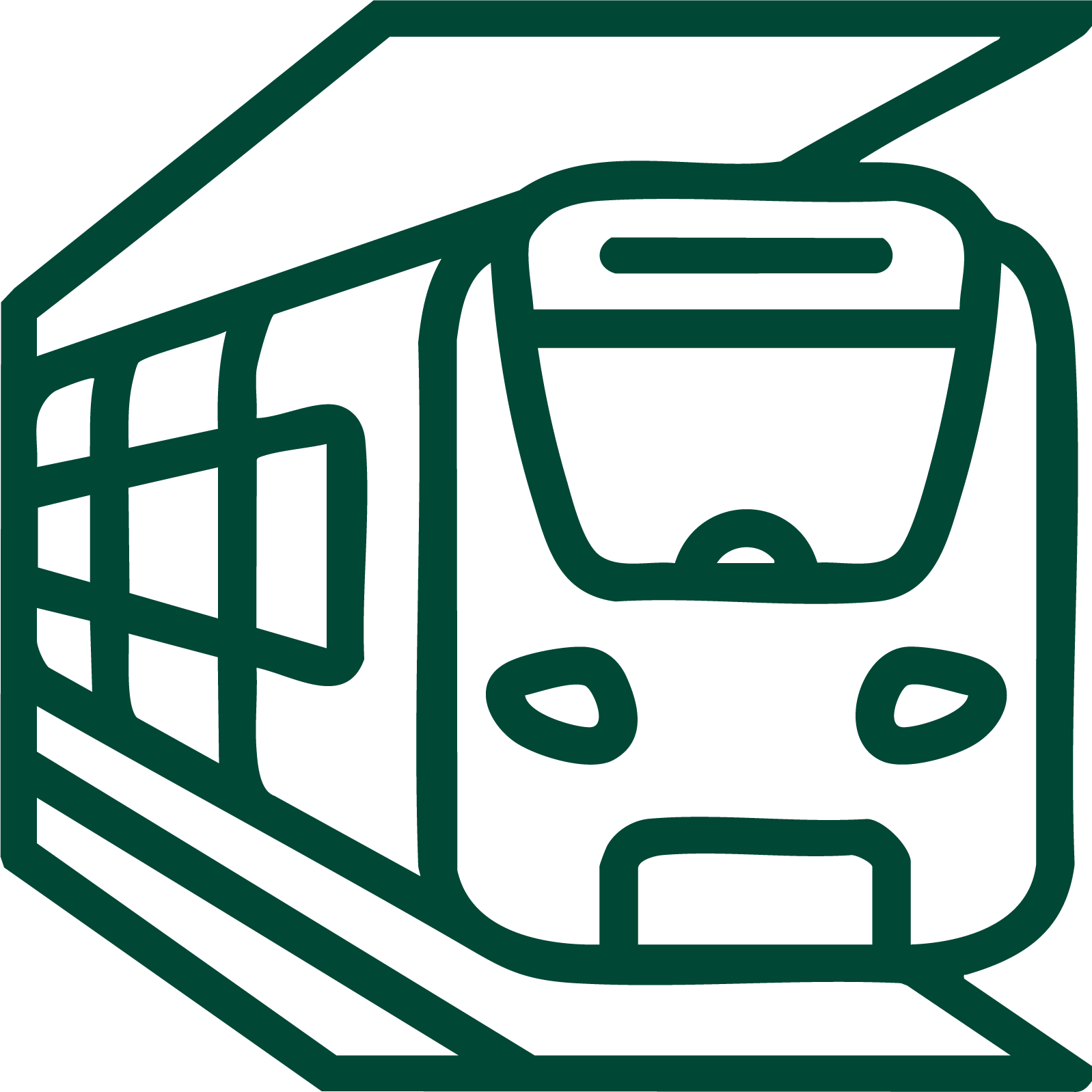 Dari Stasiun KRL Maja